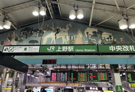 大宮駅から上野駅：都市の移動と時間の流れ